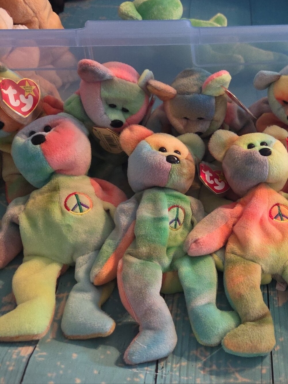 Ty Peace Beanie Babies (9)